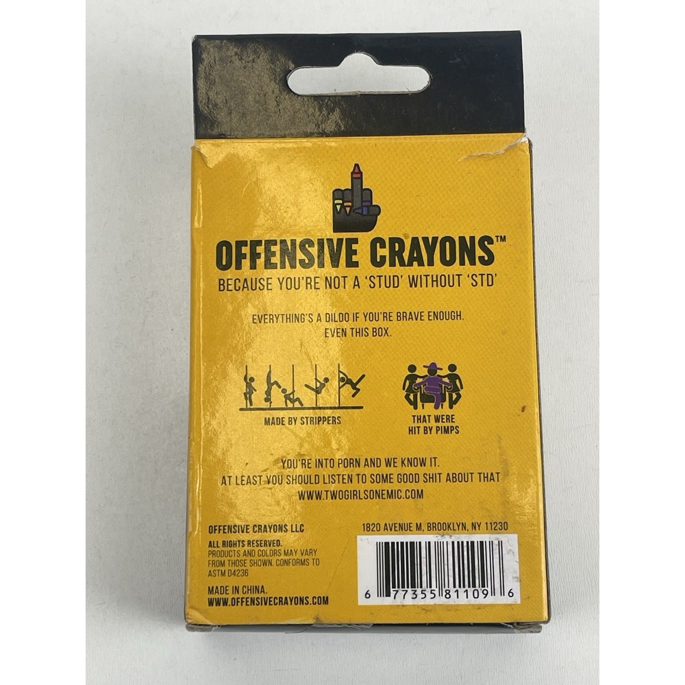 Offensive Crayons Porn Pack - Lightly Used Not Sealed. Great Condition - Picture 4 of 6